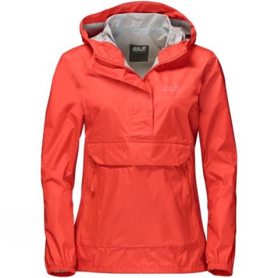 Chaquetas Jack Wolfskin Cloudburst Smock Mujer Naranjas - Chile WEC423987